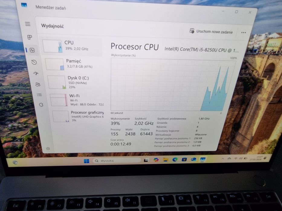 Laptop dotykowy Huawei MateBook X  Pro