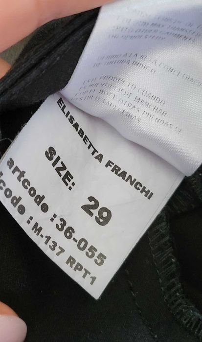 Spodnie Elisabetta Franchi rozmiar 29