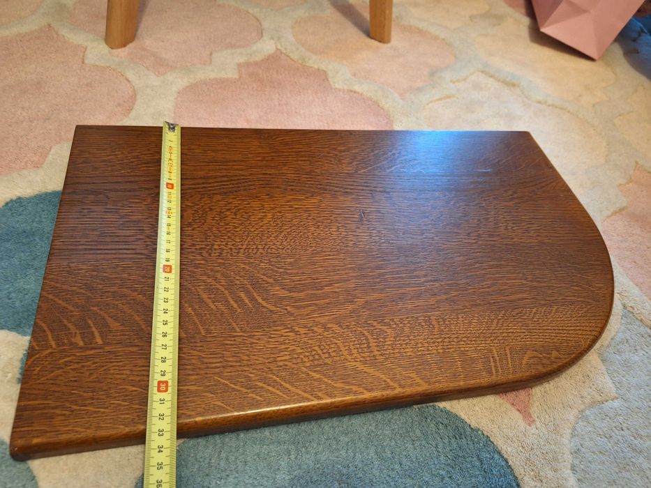 Duża drewniana półka narożna - NAJTANiej !!!