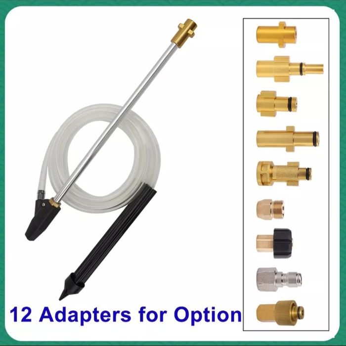 Піскоструй на мийку , пескоструйная насадка Керхер , гидропескоструй