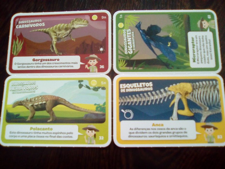 16 Cartas Super Animais