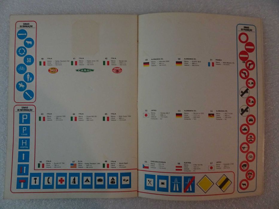 Caderneta de cromos vazia Disvenda - Mundovisor 2 O Mundo das Motas