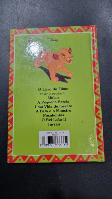 Rei leão o livro