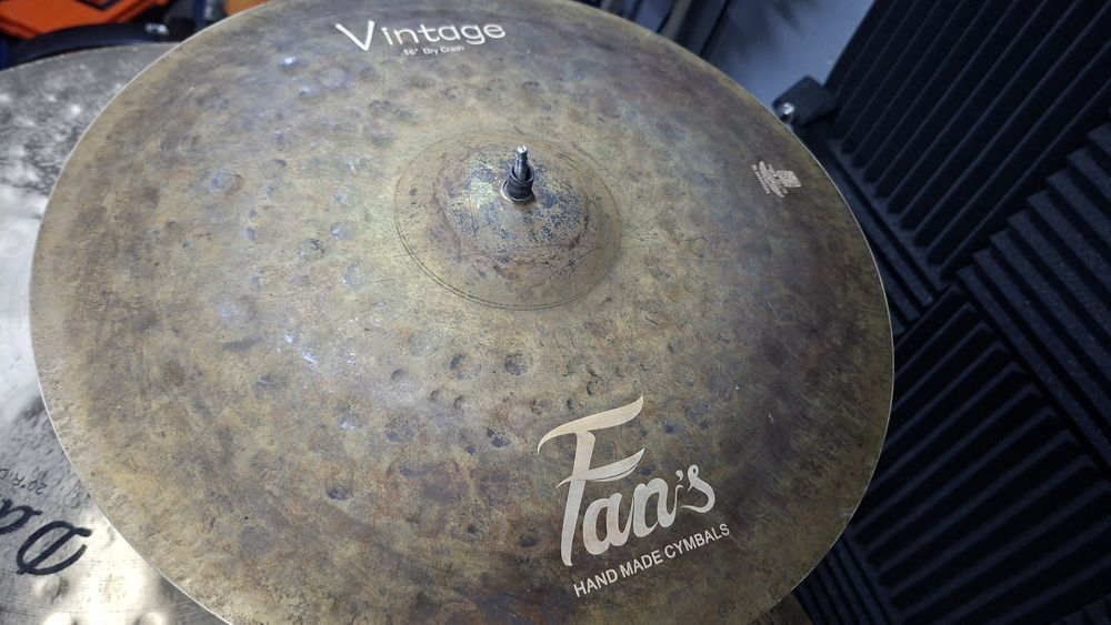 Тарілка Креш Cresh для барабанів, сумка доя тарілок