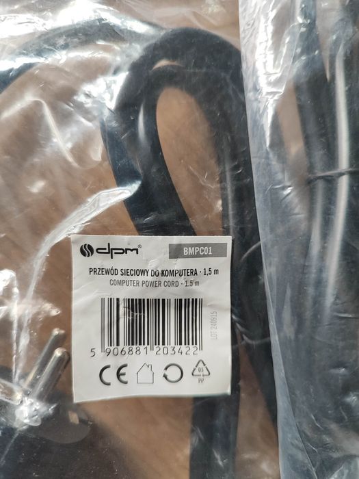 Kablel zasilające nowe