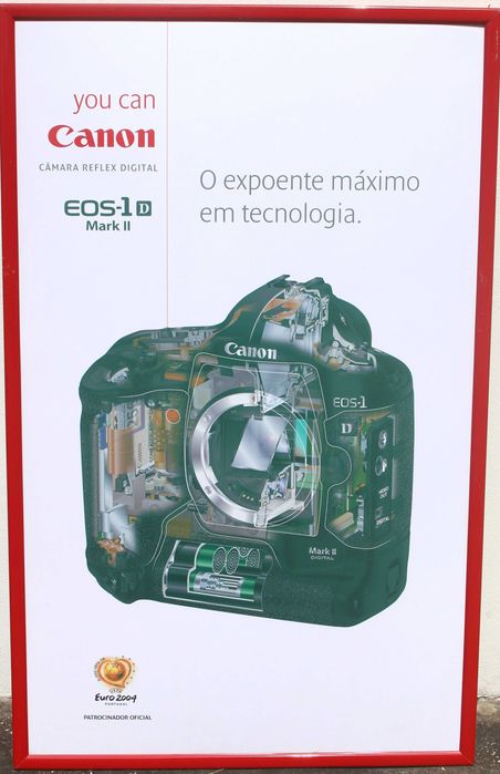 2 posters Canon 1D Mark II para colecionadores