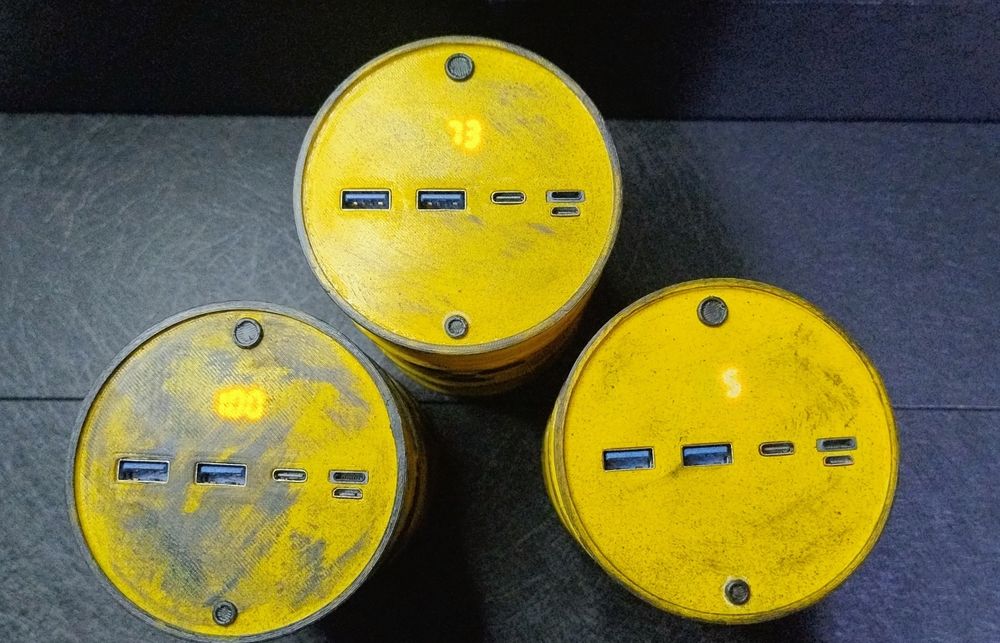 Павербанк “Radioactive Barrel” (22 000 mAh). Швидка зарядка 22,5 W
