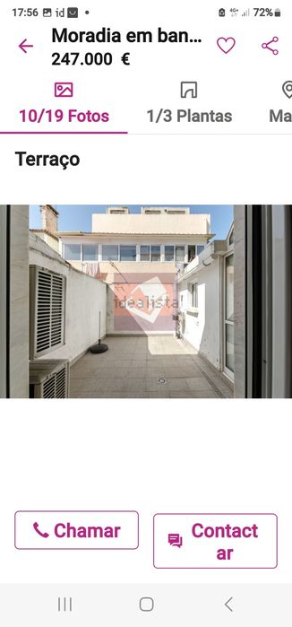 2 Quartos em Moradia Duplex com Logradouro junto ao Metro de Odivelas (Exclusivo Sexo Feminino)