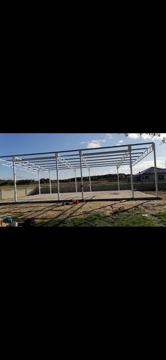 Hala stalowa garaż konstrukcjia stalowa pod wymiar