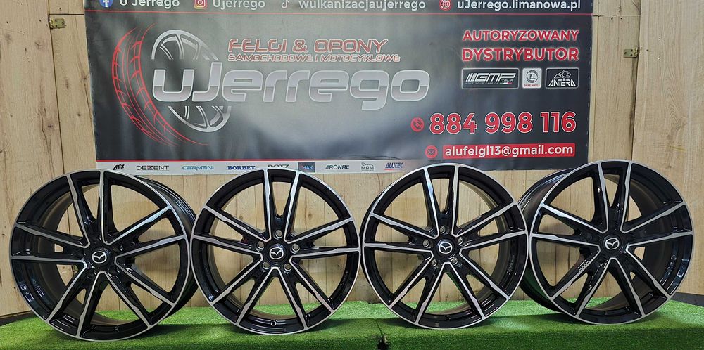 Nowe alufelgi MAZDA 19x5x114,3 - Mazda3, Mazda6, Cx3, Cx30, Cx60,Mx-30