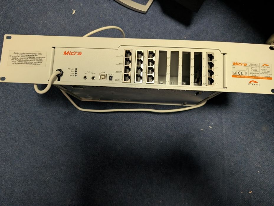 Centrala telefoniczna Mira platan
