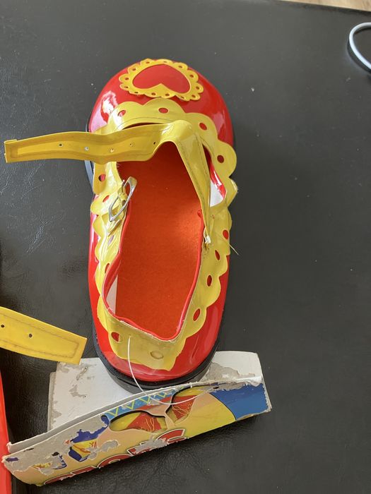 sapatos de Palhaço, tamanho ajustavel 35 ate 39