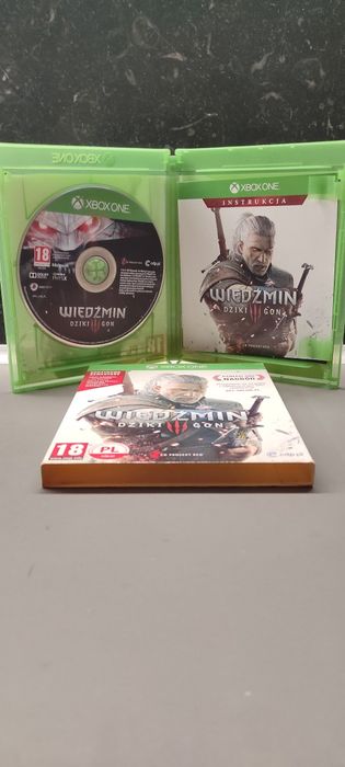 Gra na Xbox one Wiedźmin Dziki Gon 3