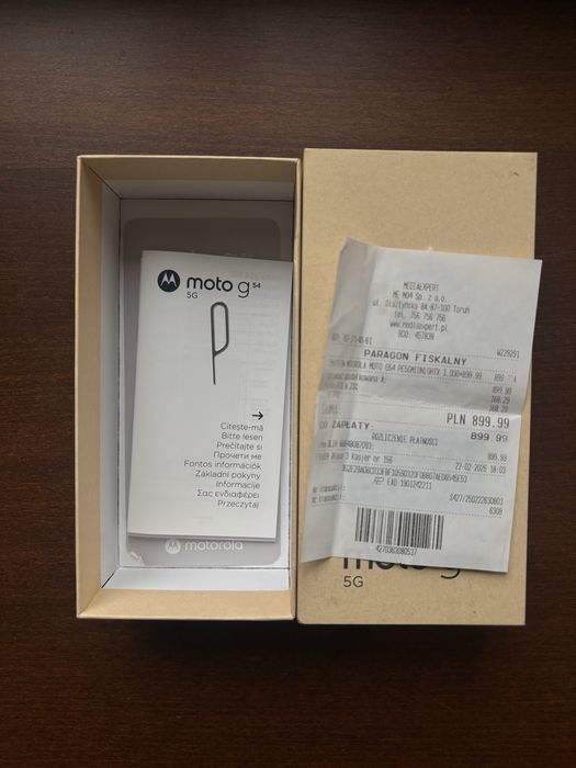 Motorola G54 na gwarancji