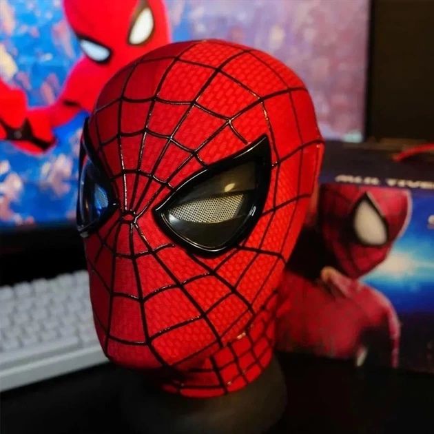 Дитяча іграшка супергеройська маска Людини-Павука The Amazin Spider Man 2, рухливі елементи