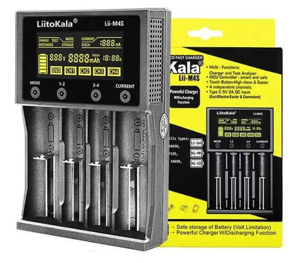 Зарядное устройство LiitoKala Lii-M4S