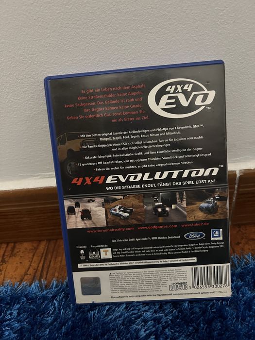 Jogo 4x4 Evolution - PS2