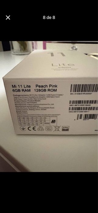Xiaomi 11 lite perfeito estado