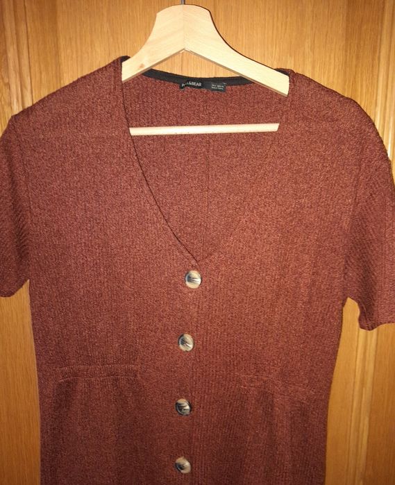 Vestido de malha Pull&Bear