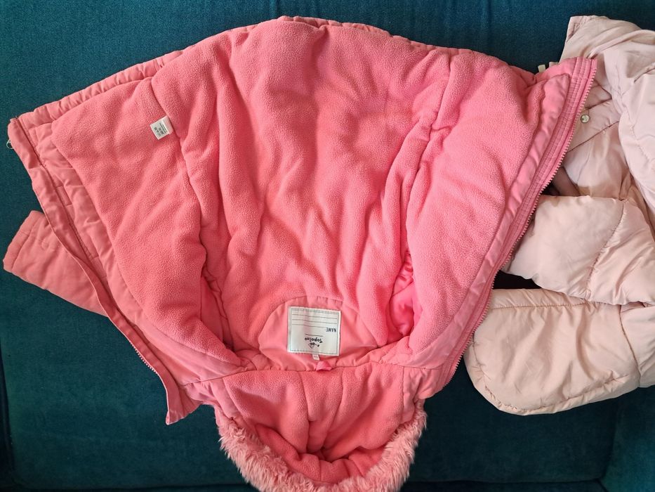 2 x kurtka zimowa 104 Zara topolino