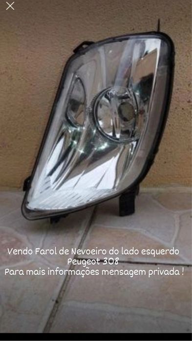Farol de nevoeiro Peugeot 308