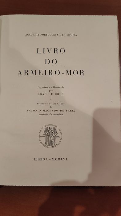 Livro do Armeiro Mor - 1956