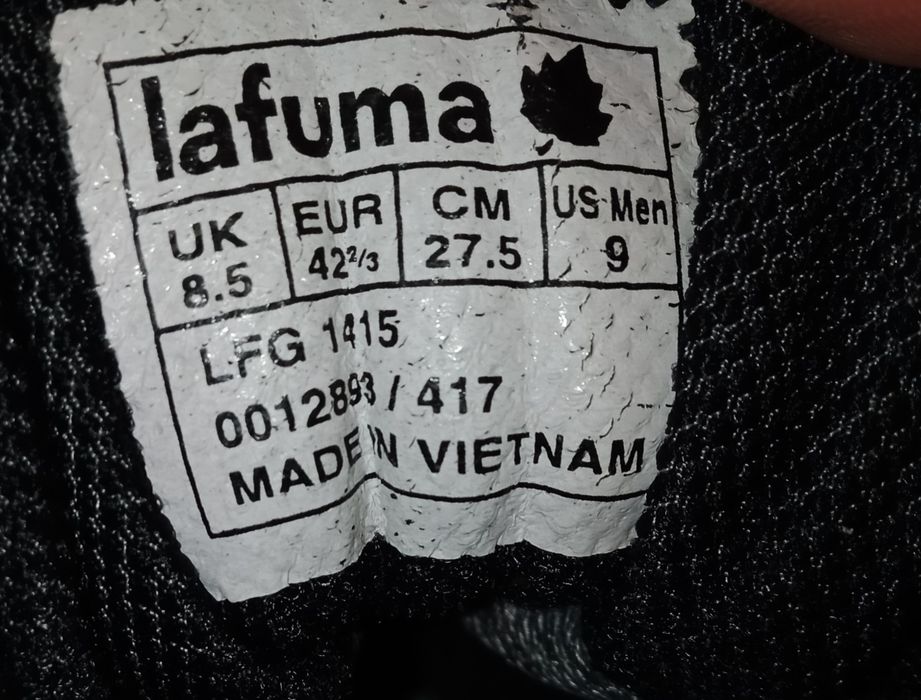 Buty trekkingowe Lafuma 42 2/3 27,5cm