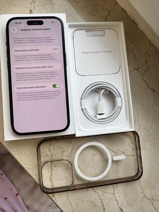 Iphone 14 PRO kondycja Baterii 100% zadbany cały zestaw