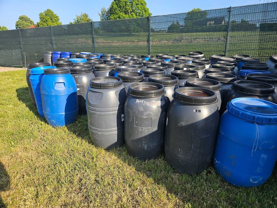 Duże Beczki zbiorniki po spożywce 220-240L