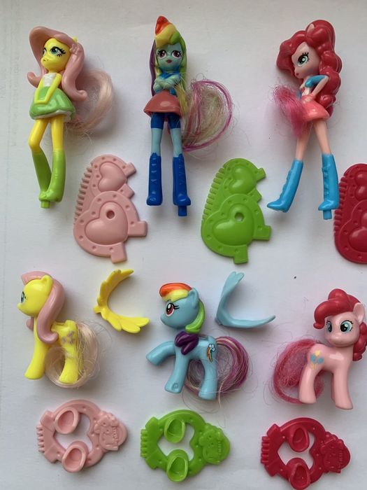 Серия игрушек киндер Май литл пони, 2015 My Little Pony Equestria Girl