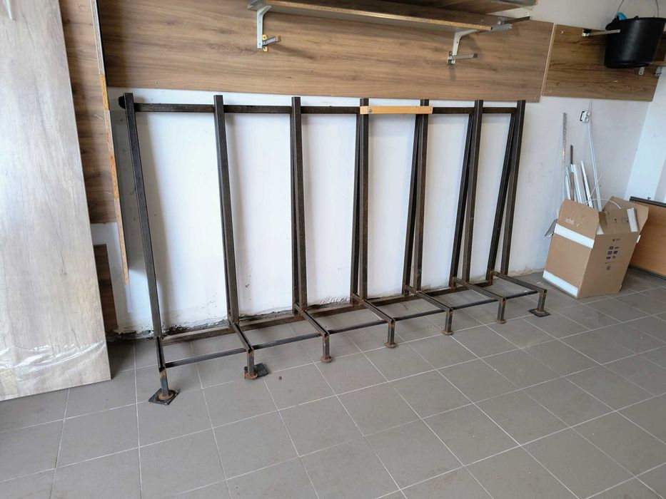 Stojak na szkło płyty do busa garazu