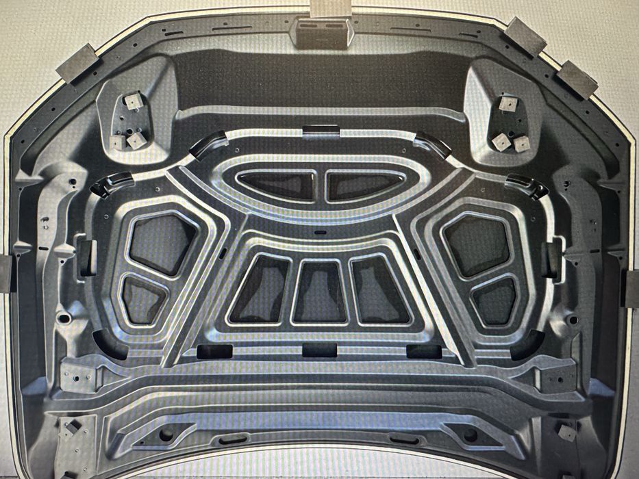 Audi A7 19- 4K8  maska przod aluminiowa lift