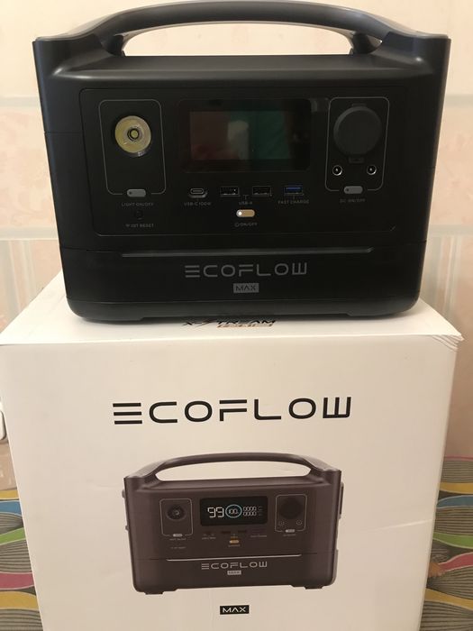 Зарядная станция Eco Flow River Max 600 европейская версия