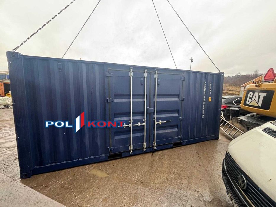 Kontener 20 DV OneWay Sidedoor z dodatkowymi wrotami 6 metrowy / PZ