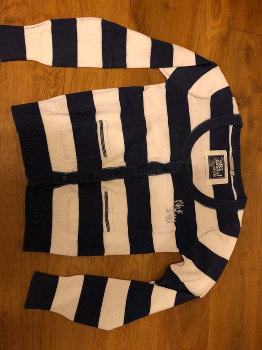 Sweterek w paski 152/158
