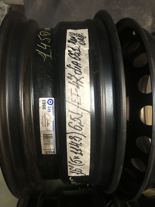 Renault (Megane) 16’(5*114,3).6,5J.ET-47.Dia-66,1 Original. France.