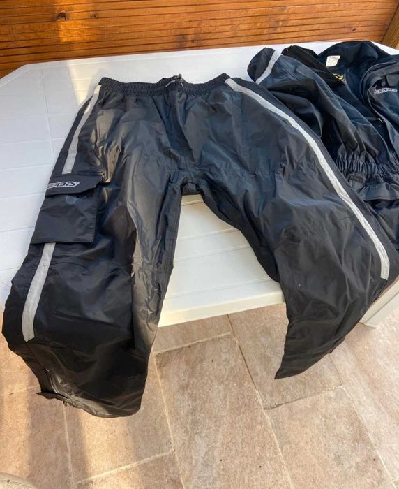 Fato completo impermeável, roupa de chuva