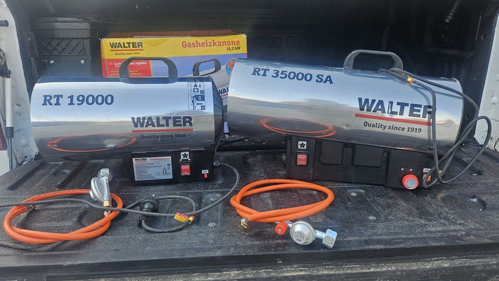 В наявності Газова пушка 34 кВт , 18 квт , газовий обігрівач