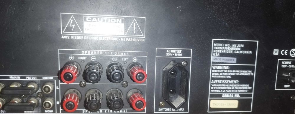 Amplituner stereofoniczny Harman Kardon hk-3370