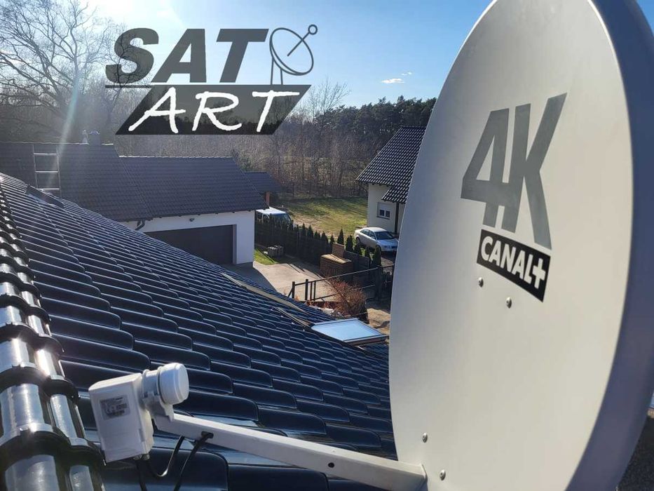Montaż Serwis Anteny satelitarne naziemne / CANAL+/ Internet/ Starlink
