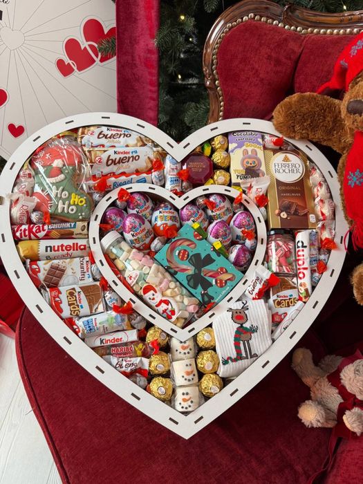 ‼️КРАЩА ЦІНА‼️Подарунок від Святого Миколая/Подарунковий бокс солодощі