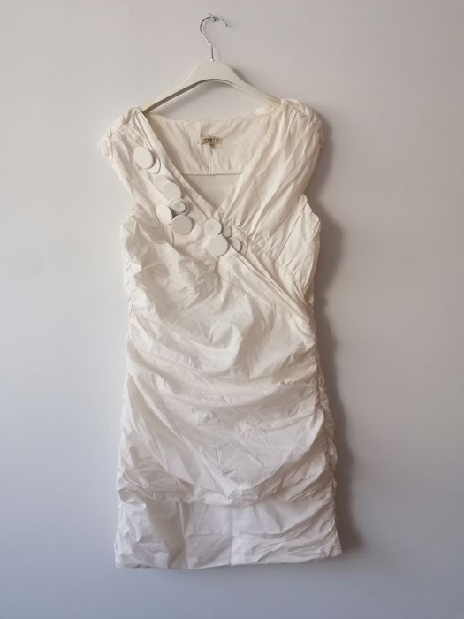 Vestido branco justo L