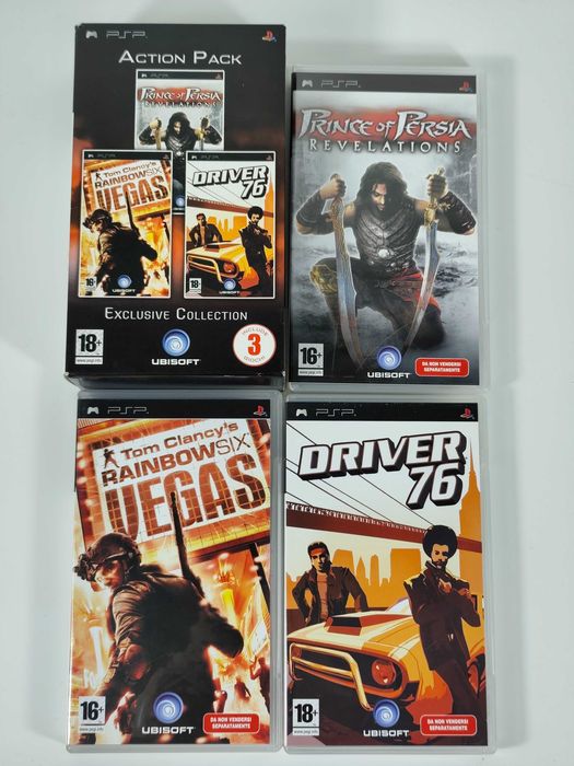 PSP Action Triple Pack - Playstation Portable
