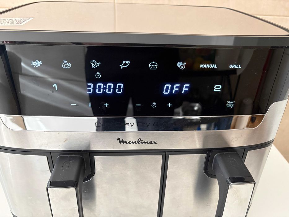 Air Fryer Moulinex duo impecável