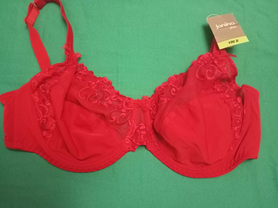 Бюстгальтер червоний 100d