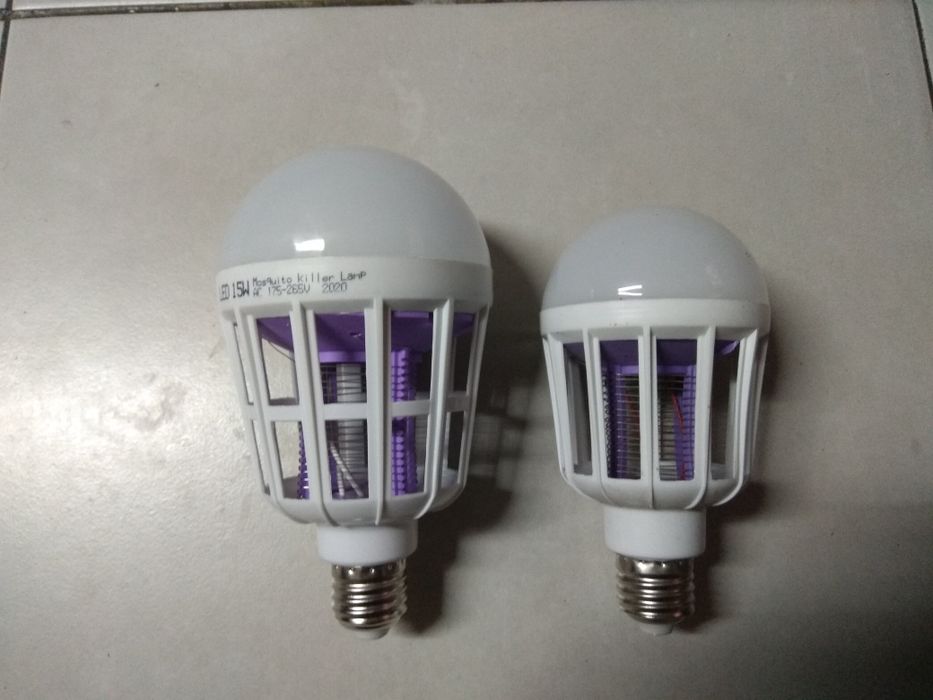 Lâmpadas Led com Mata Moscas 15W 9W Lâmpada