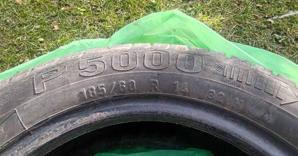 Stare opony Pirelli Drago P 5000 R 185 / 60