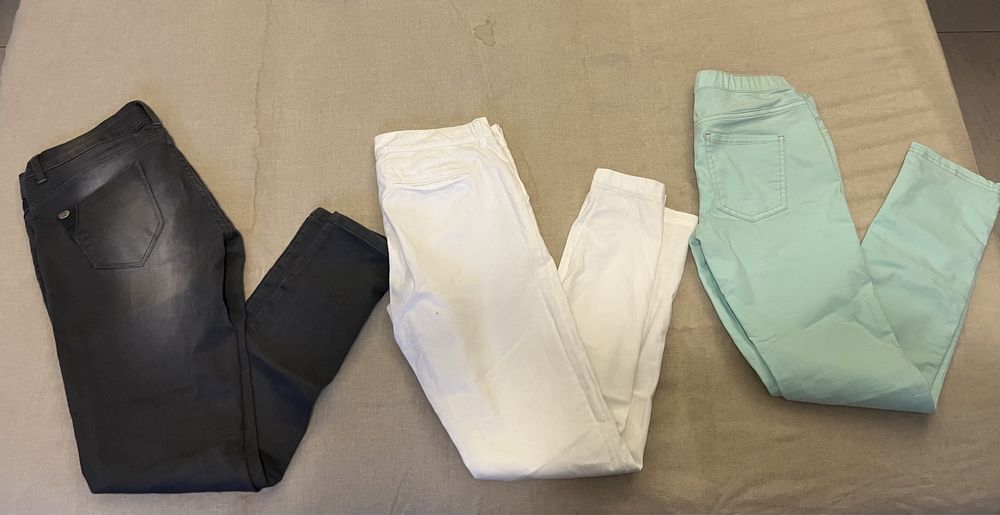 Calças Massimo Dutti, Benetton e Tiffosi-tamanho 34