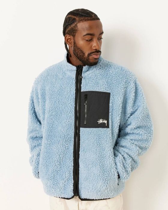 Шерпа Stussy (куртка двухсторонняя)