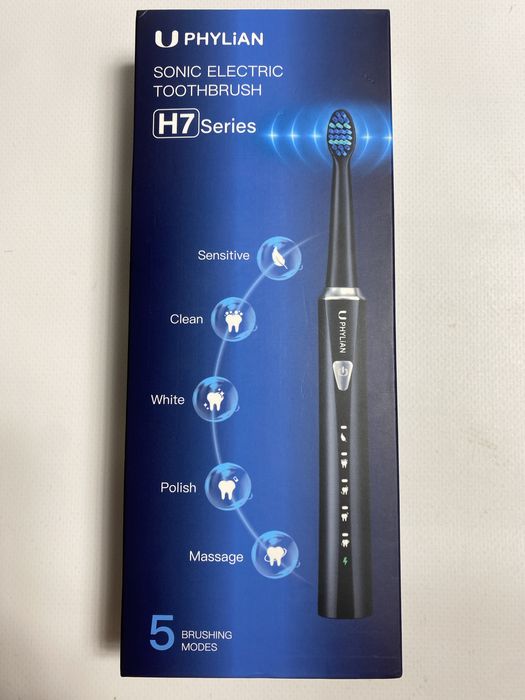 Електрична звукова зубна щітка Phylian Sonic H7 Электрическая щетка